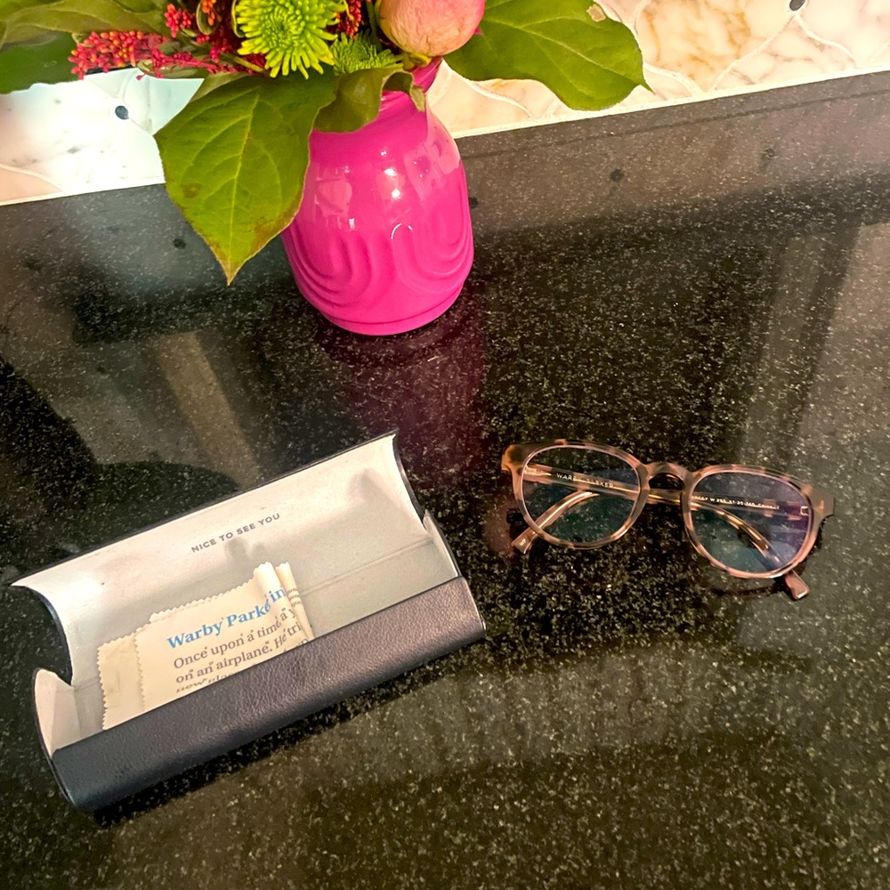 100% Authentic Warby Parker Percey blue light filtering Glasses Frames Tortoise